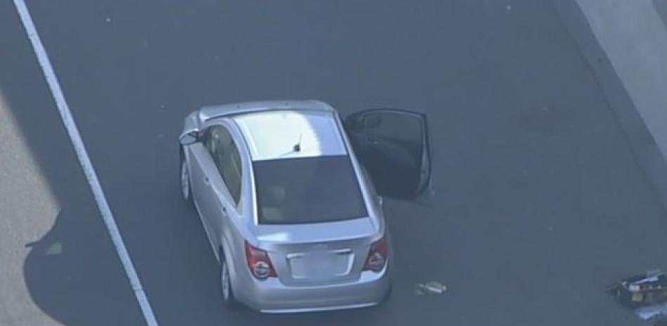 Vehículo donde el niño recibió el disparo. Foto: ABC News.