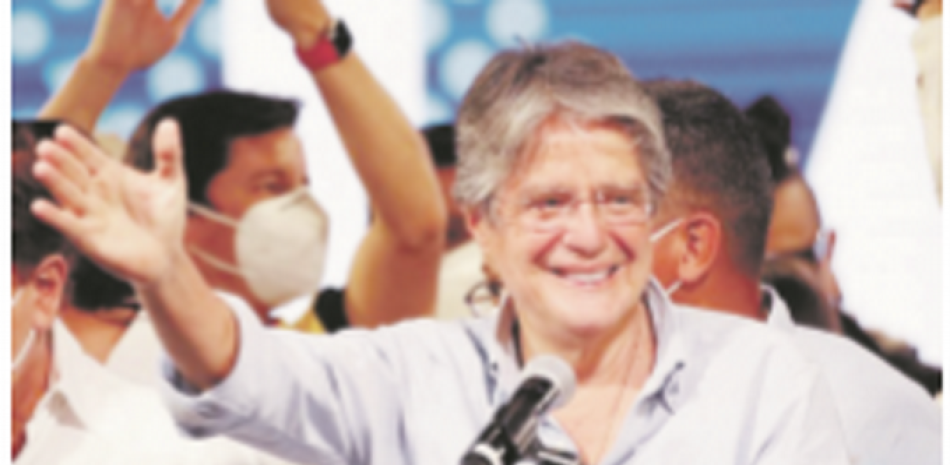Guillermo Lasso, nuevo presidente de Ecuador. / AP