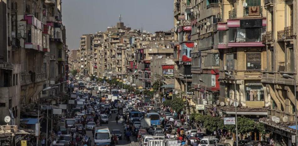 Una calle de El Cairo, Egipto, el 14 de abril del 2020. (Foto AP/Nariman El-Mofty, File)