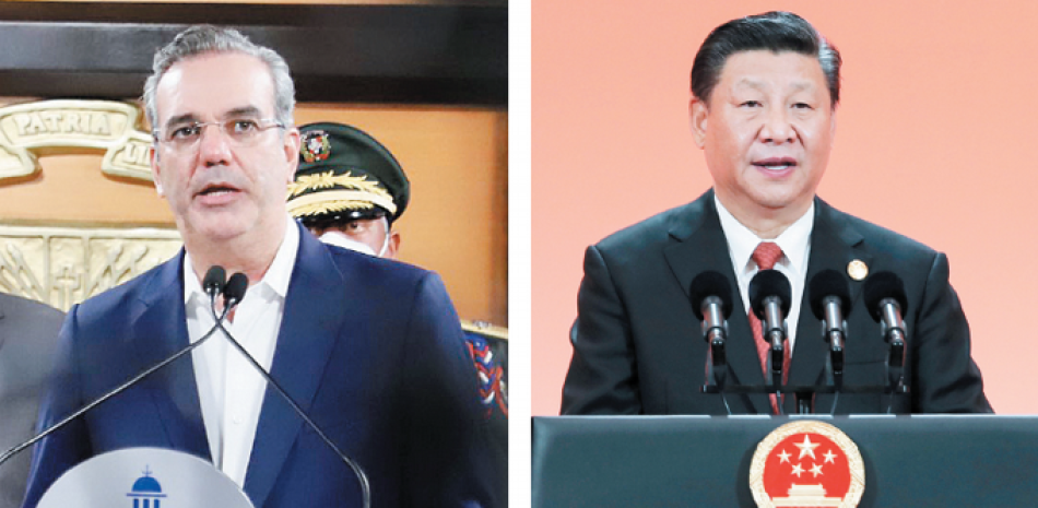 El presidente chino, Xi Jinping, dijo que el presidente Luis Abinader ha convertido las relaciones con China en una prioridad.