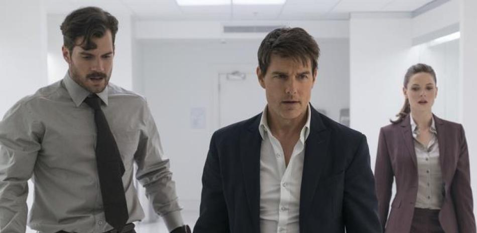 Escena de "Misión Imposible 7'", la nueva película de la saga protagonizada por Tom Cruise.