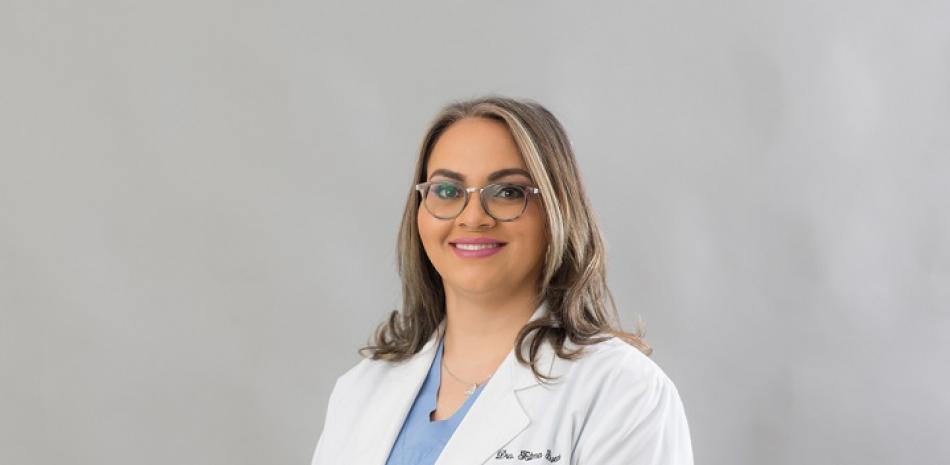 Fátima Bueno, coordinadora de la Especialidad en Endodoncia de la Escuela de Graduados de Odontología de la Universidad Católica Santo Domingo.