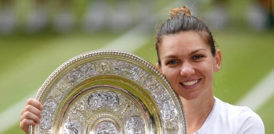 Simona Halep fue la campeona de Wimbledon en el 2019. El torneo del 2020 fue suspendido por la pandemia del covid-19.