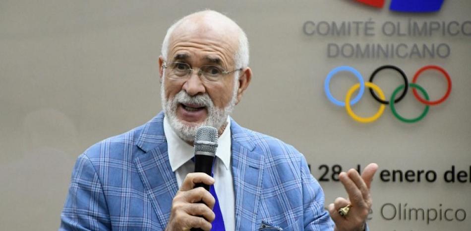 Antonio Acosta es el presidente del Comité Olímpico Dominicano.