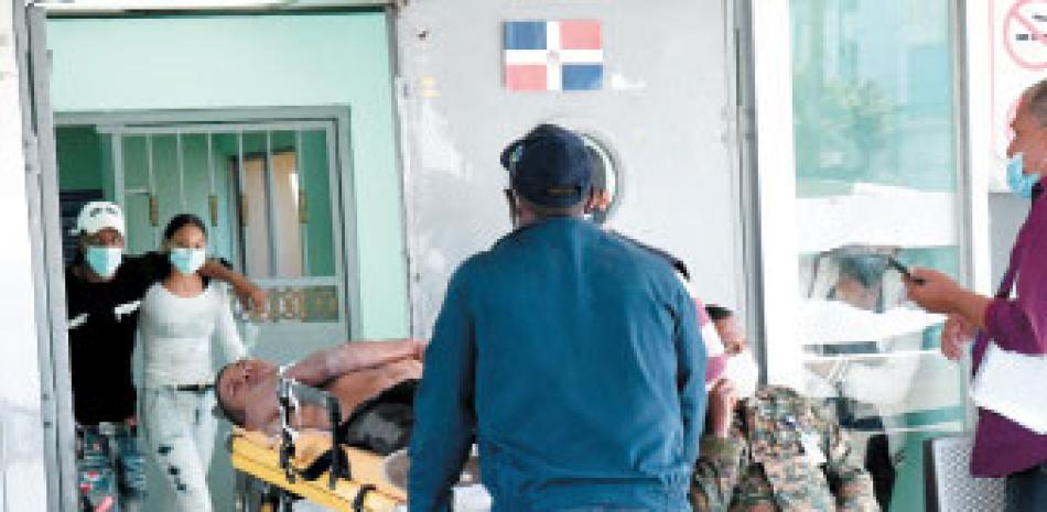 Han subido las emergencias por violencia los fines de semana en el hospital Darío. JORGE CRUZ/LISTÍN DIARIO