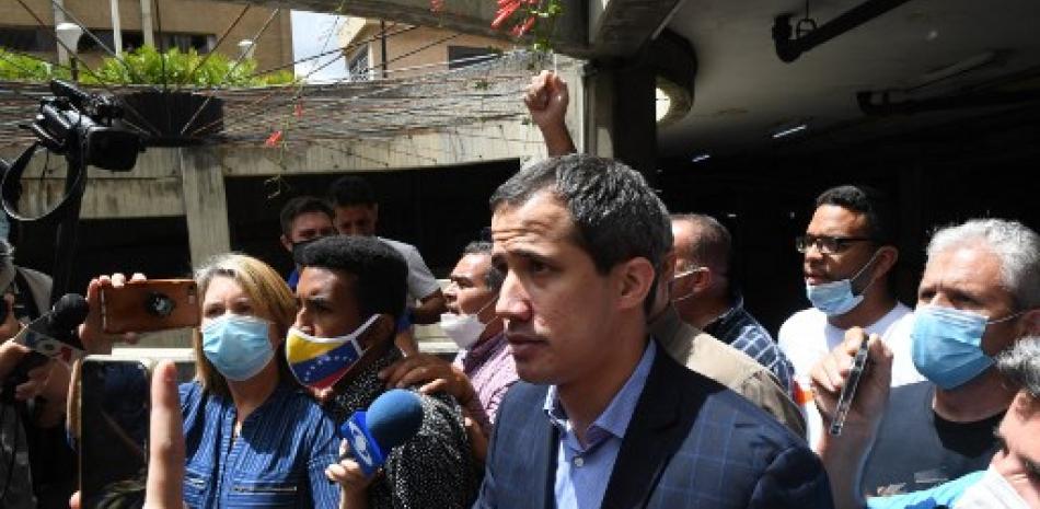 Juan Guaidó. Foto: AFP.