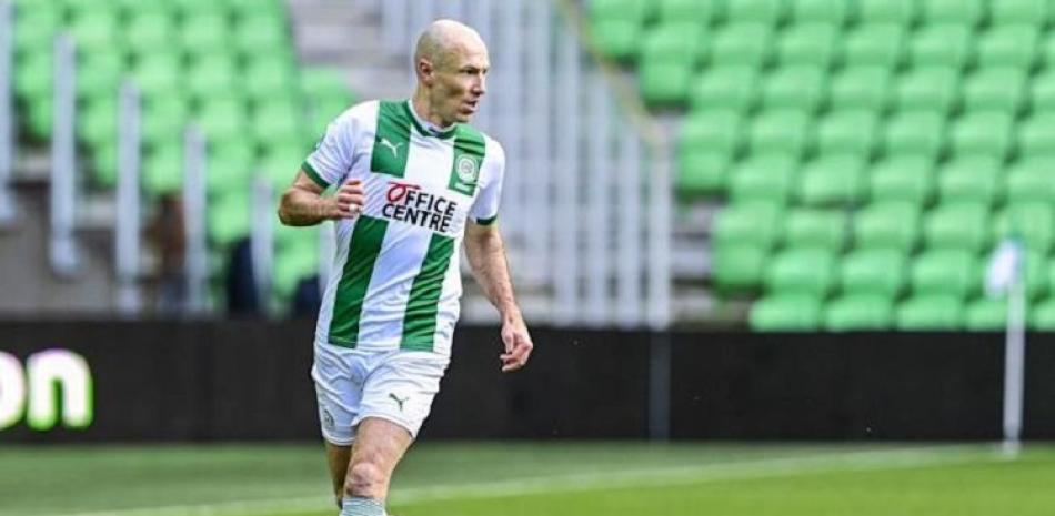 Arjen Robben se había retirado por primera vez en 2019, pero regresó en el 2020.