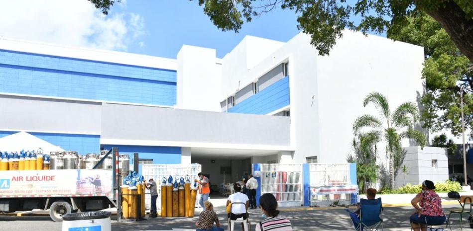 Hospital Moscoso Puello presenta menos cantidad de personas siendo atendidas por COVID-19. / Foto: Víctor Ramírez
