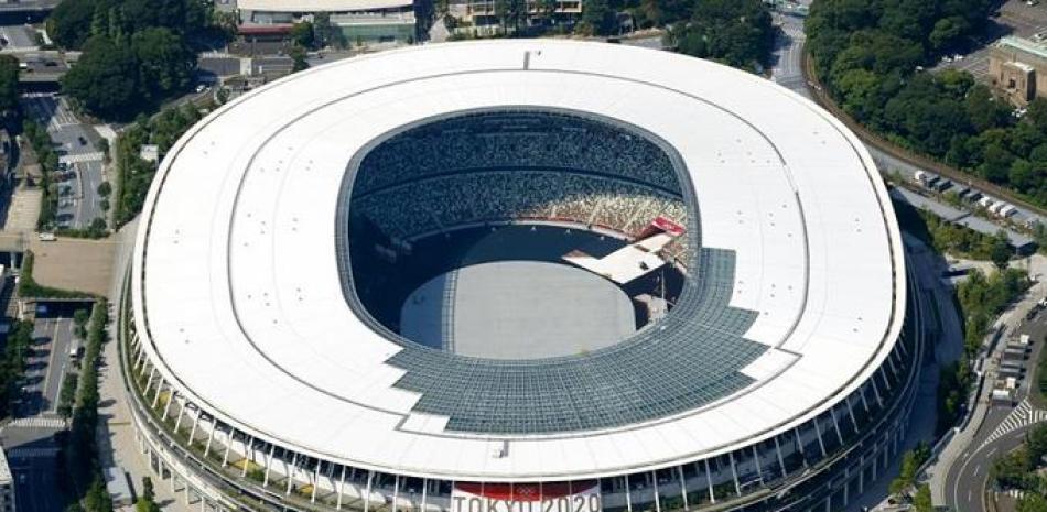 Vista del Estadio Nacional de Tokio, el lunes 21 de junio de 2021, en Tokio.