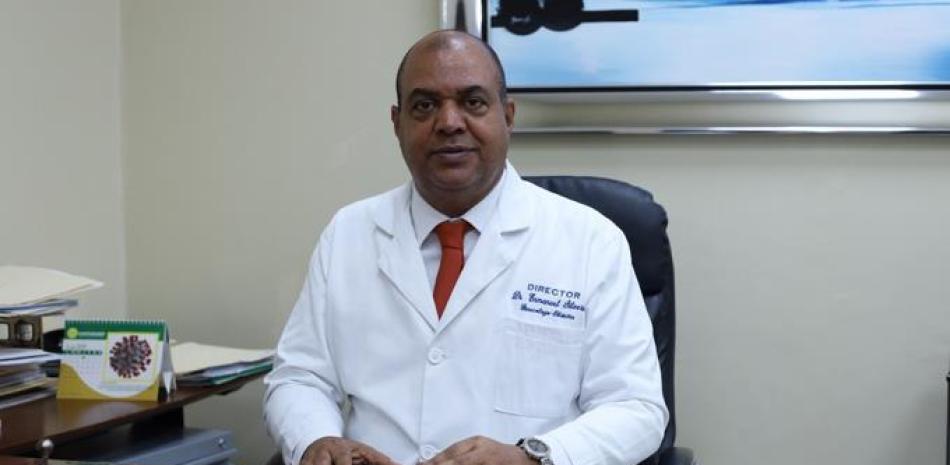 Director del hospital docente Francisco E. Moscoso Puello, doctor Enmanuel Silverio. Foto: fuente externa.