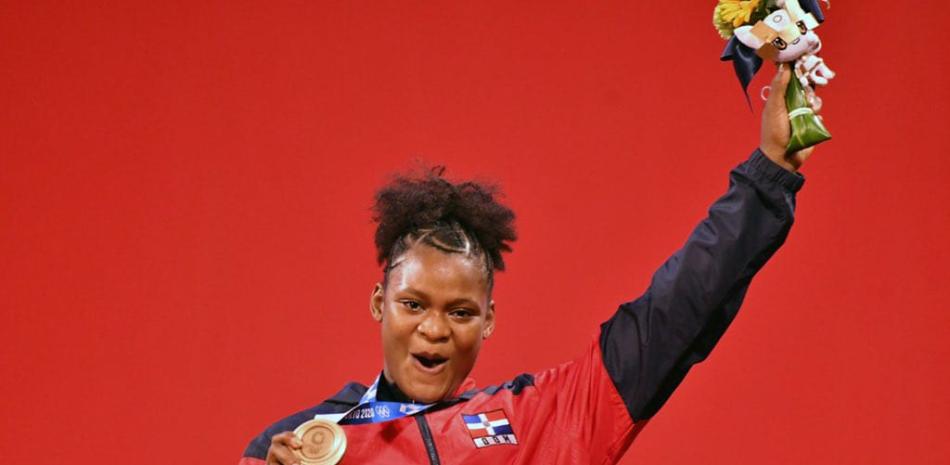 Crismery Santana, medalla de bronce en los Juegos Olímpicos.