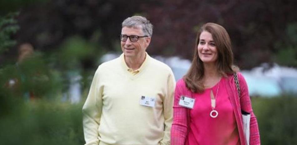 Bill Gates y Melinda French.