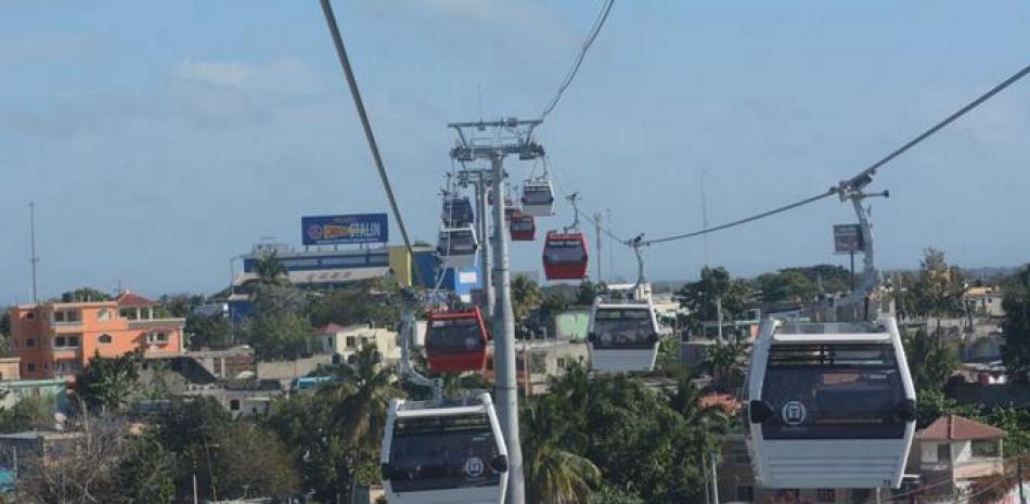 Teleférico de Santo Domingo, foto de archivo. / Listín