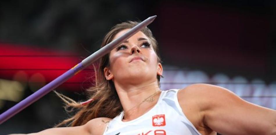 María Andrejczyk ganó la medalla de plata en la prueba de la jabalina en los Juegos Olímpicos Tokio 2020.