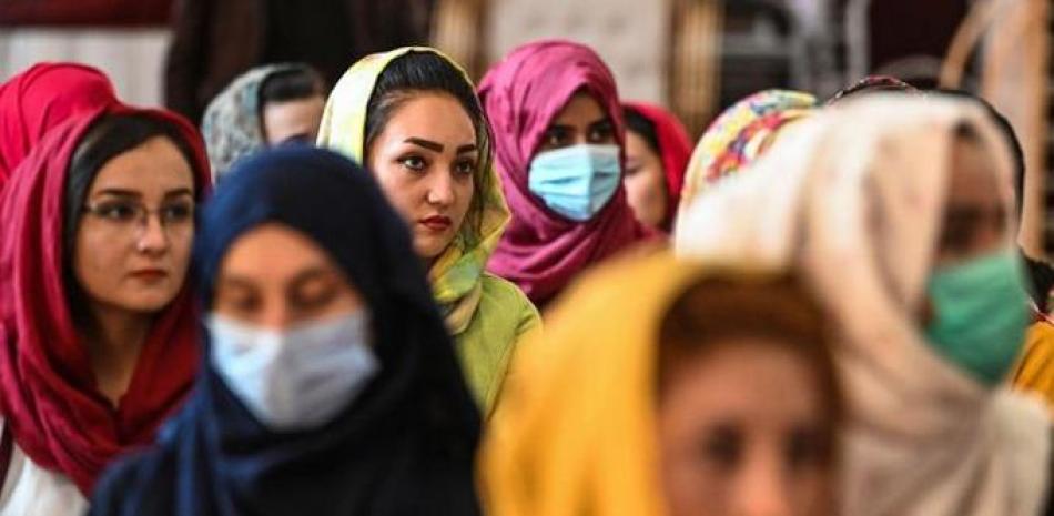 Mujeres en Kabul.
