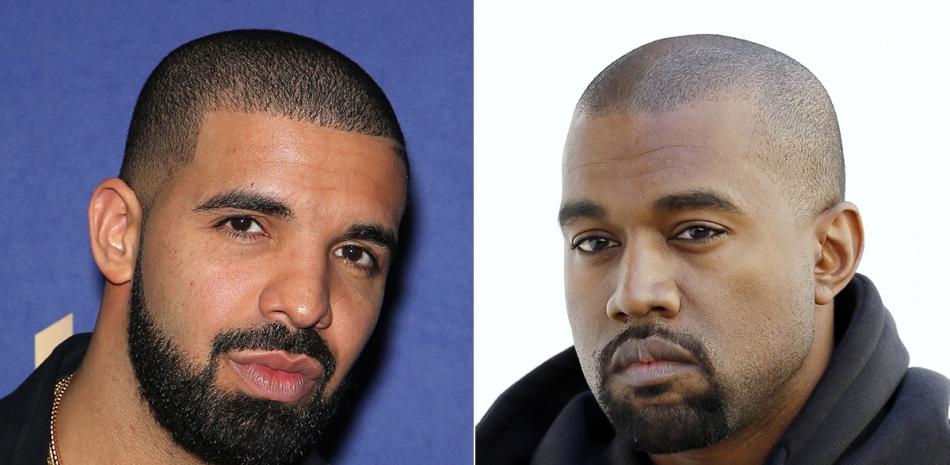 Drake y Kanye West no se llevan bien en lo personal.