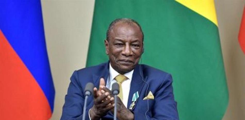 El presidente de Guinea, Alpha Condé - ALEXEI DRUZHININ / ZUMA PRESS