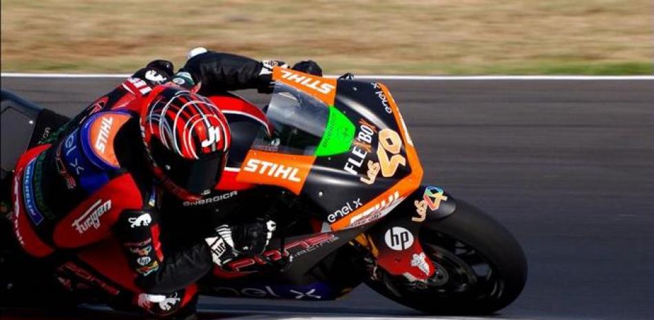 El piloto español de motociclismo Jordi Torres lidera MotoE.