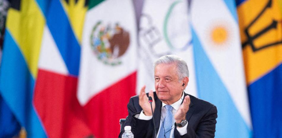 Foto de archivo del presidente de México. Fuente: AFP.