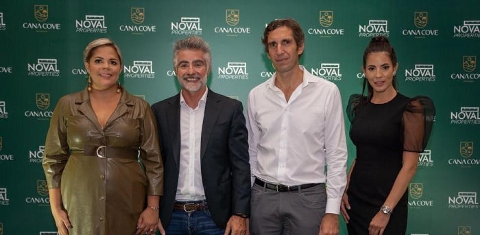 Yahaira Batista, César Latrilla, Fabio lde la Rosa y Lorena Sevilla.