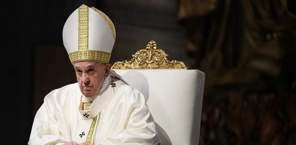 Foto de archivo del Papa Francsico. Fuente: AFP.