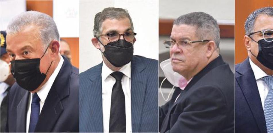 Andrés Bautista, Conrado Pittaluga, Roberto Rodríguez y Tommy Galán, fueron descargados de la acusación.