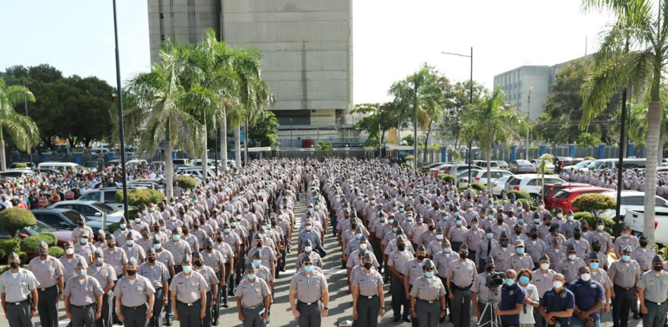 El presidente Luis Abinader está impulsando la reforma de la Policía Nacional.