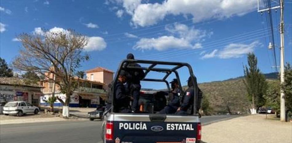 Policía del estado de Oaxaca, México. Foto: EP