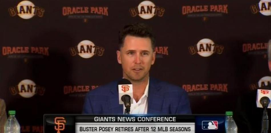 Buster Posey logró premios y honores durante 12 temporadas con los Gigantes de San Francisco.