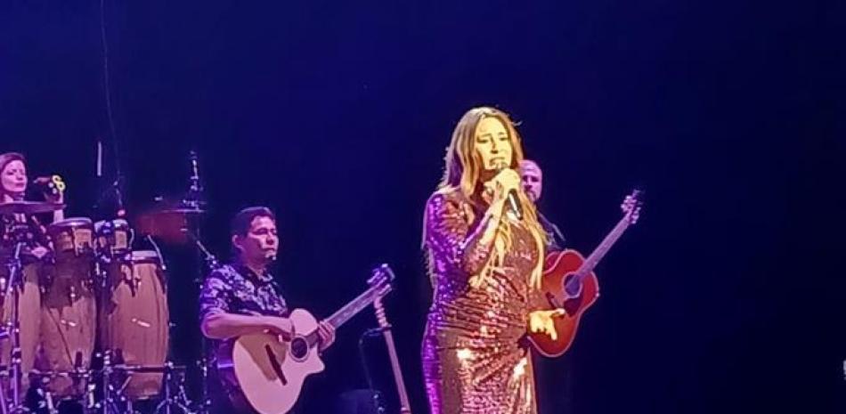 La cantante chilena Myriam Hernández hizo recordar clásicos románticos como "El hombre que yo amo".