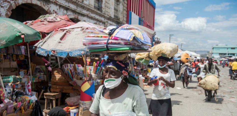 El intercambio comercial en el mercado binacional de Dajabón ha sido dinámico a pesar de la crisis que vive Haití. LD