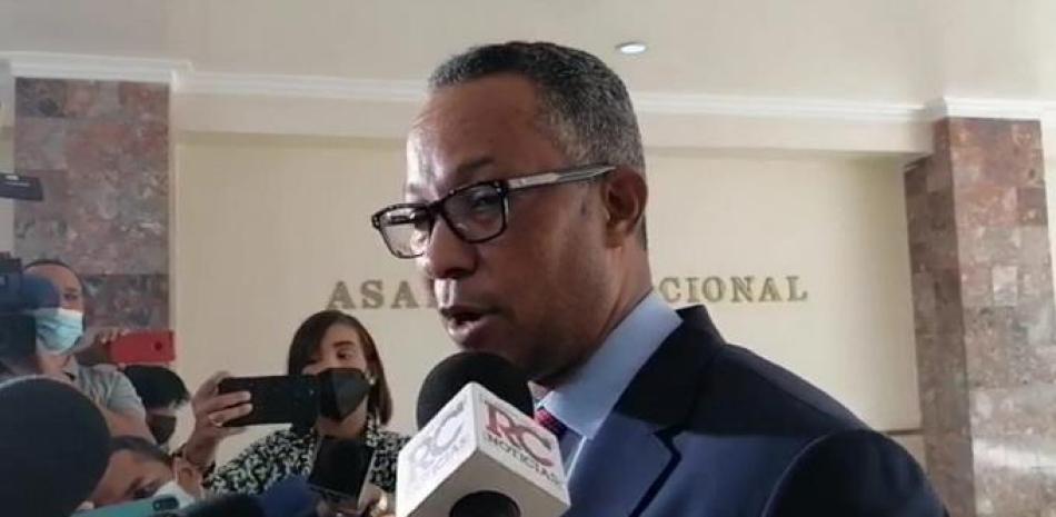 Dionis Sánchez, senador de Pedernales. / Captura de video