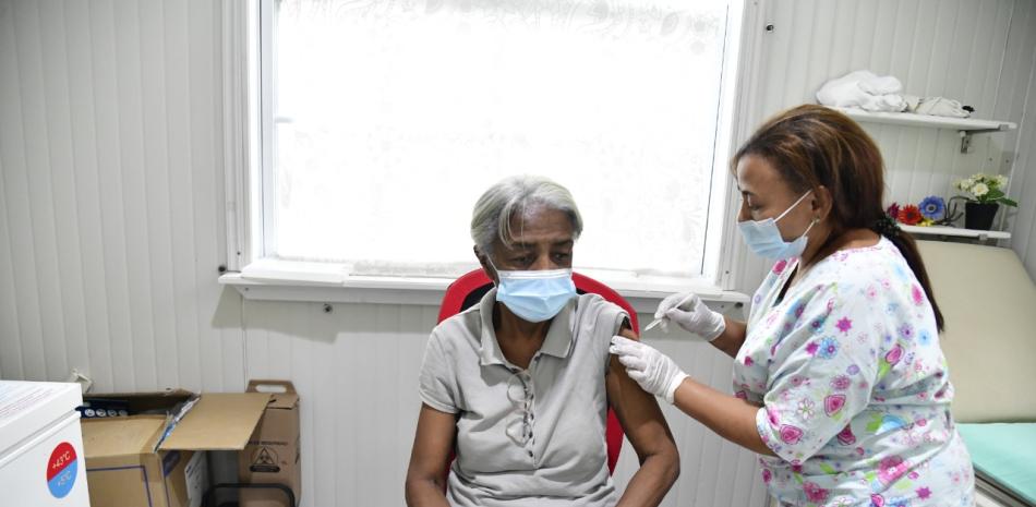 Puesto de vacunación contra la influenza en el Hospital Santo Socorro.

Foto: José Alberto Maldonado/LD