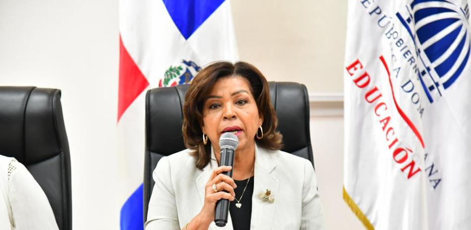 Viceministra de asuntos técnicos y pedagógicos, Ligia Pérez Peña.