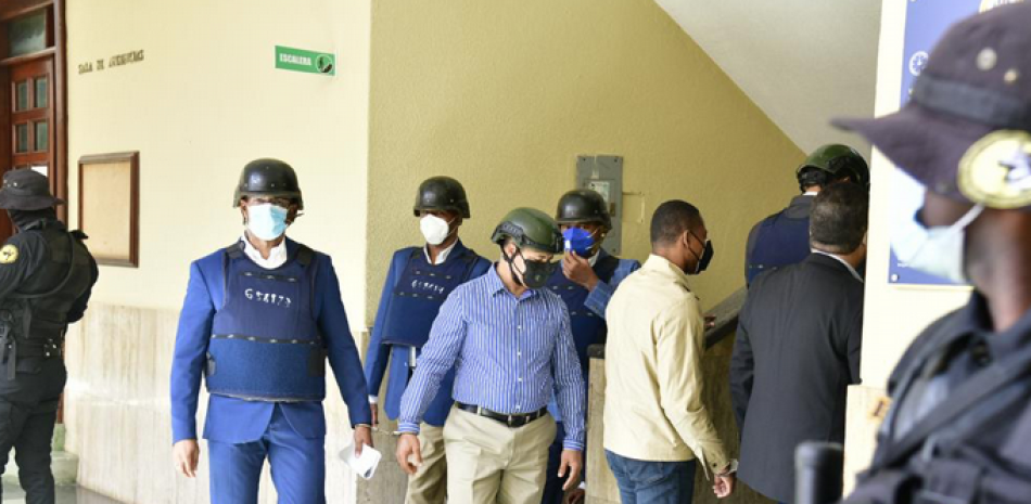 Los oficiales presos fueron retornados a la cárcel preventiva de Ciudad Nueva.