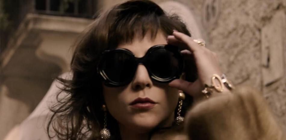 Lady Gaga en el papel de Patrizia Reggiani en la película de Ridley Scott, "House of Gucci".