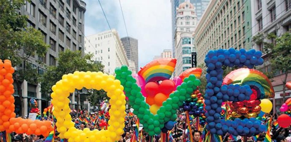 Distintas paradas representativas de orgullo de LGBTQIA.