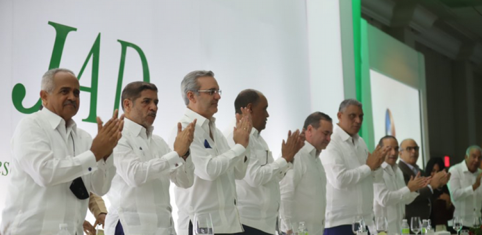 El presidente Luis Abinader encabezó acto en la Junta Agroempresarial Dominicana.