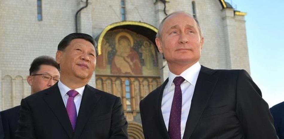 Xi Jinping y Vladimir Putin. Foto de archivo