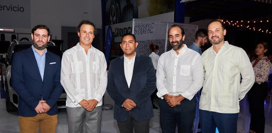 Giovanni Molina, Juan Tomás Díaz Infante, Elis Jimenez, Mario García y Radhamés Hungría