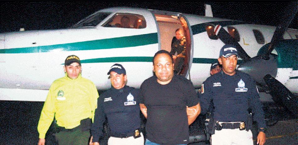 César Emilio Peralta (El Abusador) ya está en manos de las autoridades de Estados Unidos, enviado desde Colombia.