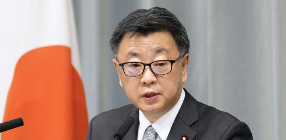 Hirokazu Matsun, secretario del gabinete de Japón.
