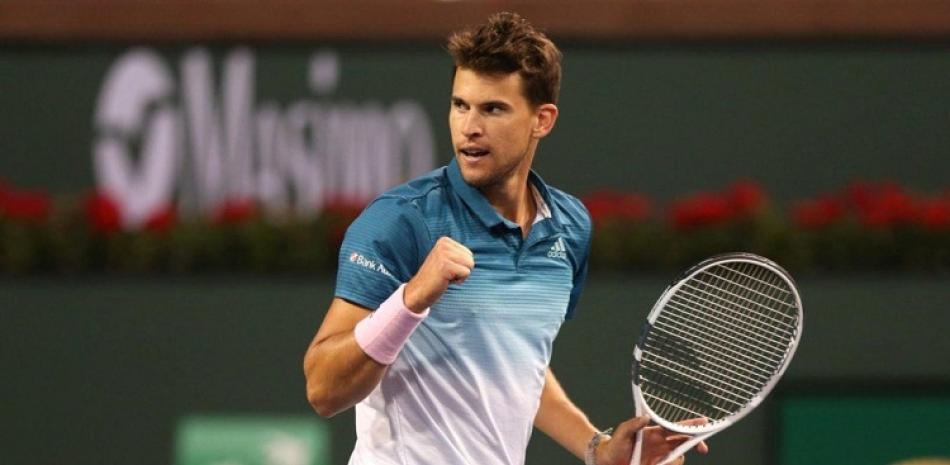 Dominic Thiem ocupa el lugar número 15 en la clasificación de la ATP.