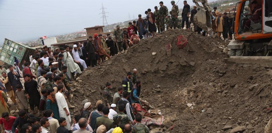 Labores de búsqueda en Afganistán tras las inundaciones provocadas por las lluvias. Rahmatullah alizadah. Europa Press.