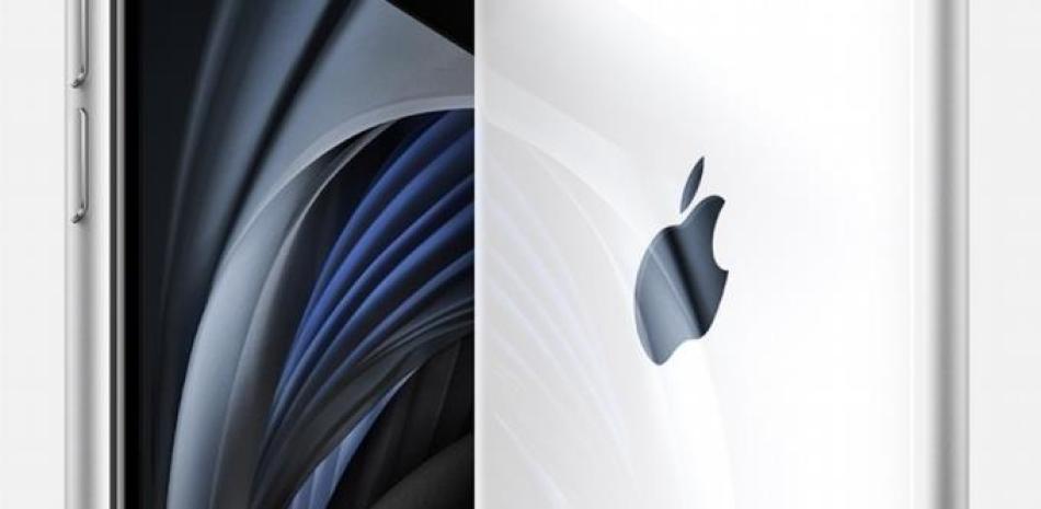 Logo de Apple en un iPhone SE de segunda generación. Europa Press.