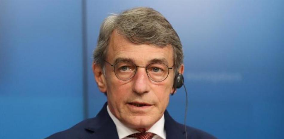 El fallecido presidente del Parlamento Europeo, David Sassoli. Europa Press.