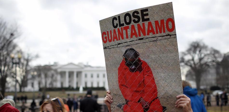 Manifestación a favor del cierre de Guantánamo en enero del 2018. Europa Press.