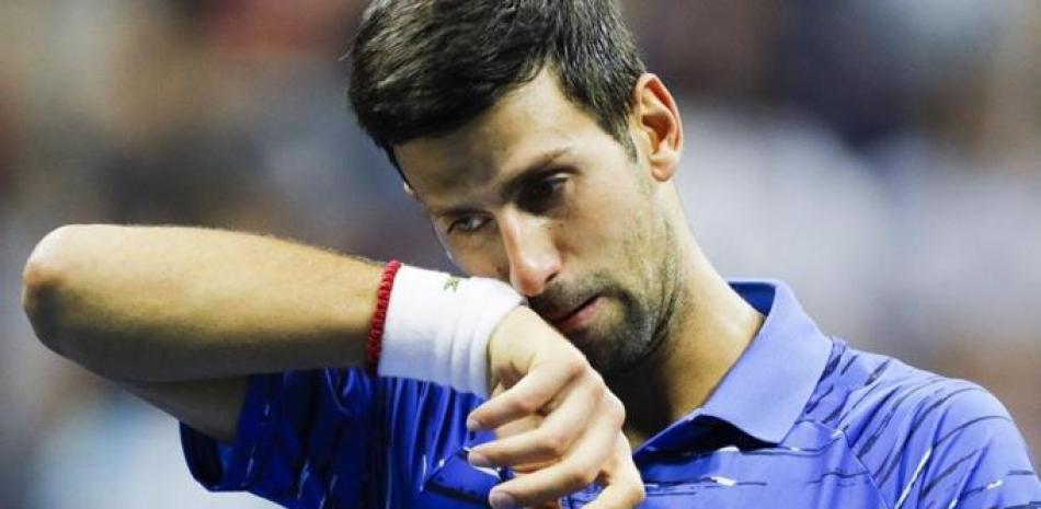 Novak Djokovic está viviendo un calvario en Australia.