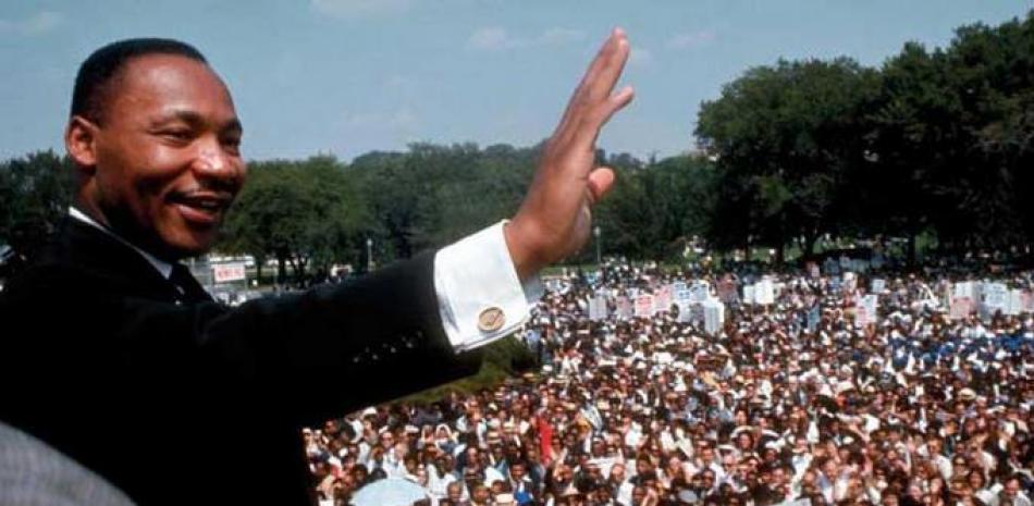 Martin Luther King. Foto de archivo