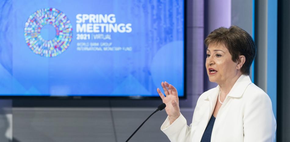 Directora gerente del Fondo Monetario Internacional, Kristalina Georgieva.